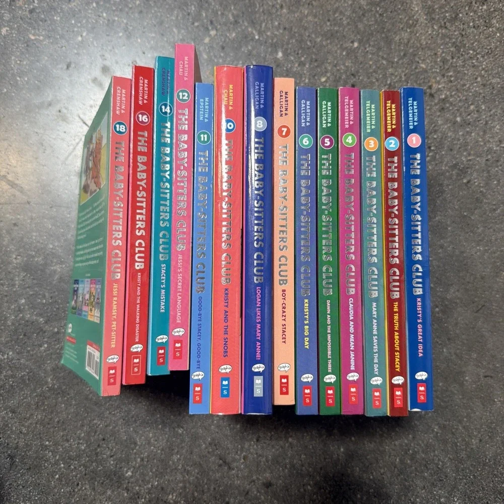 The Baby-Sitters Club Graphic Novels Collection Set Books 1-8 10-12 14 16 18 Lot